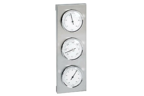 TFA Außenwetterstation Thermometer, Barometer, Hygrometer 28x9,5cm