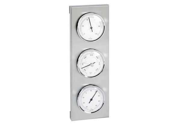 TFA Außenwetterstation Thermometer, Barometer, Hygrometer 28x9,5cm