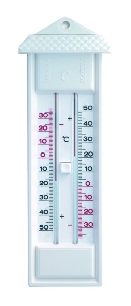 TFA Maxi-Mini-Thermometer 23cm weiß