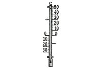 TFA Innen/Außenthermometer  Metall rostfrei 42cm