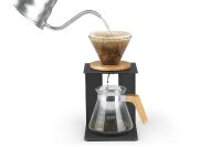 BEEM Kaffeebereiter Set Pour Over 600ml 4 Tassen schwarz/Edelstahl 4teilig
