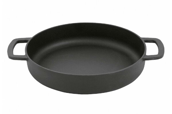 COMBEKK Bratpfanne Sous-Chef Ø24cm mit Doppelgriff schwarz