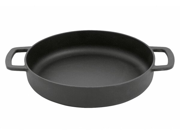 COMBEKK Bratpfanne Sous-Chef Ø24cm mit Doppelgriff schwarz