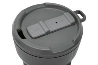 Becher faltb.MuC 350ml Stone