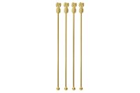 PADERNO Barr&uuml;hre Set Ananas Edelstahl PVD Gold 4...