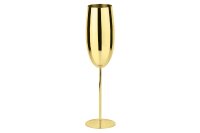 Champagnerglas Edel. PVD Gold