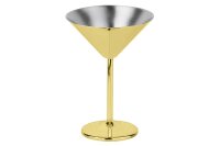 Martini Cocktailglas Edel.Gold