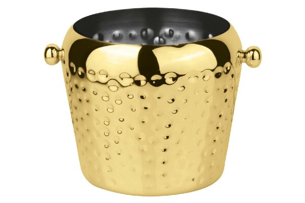 Eisbehälter 2 l Edel. PVD Gold