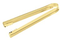 Eiszange 16 cm Edel. PVD Gold