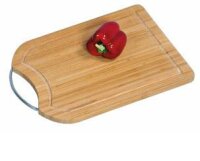 KESPER Schneidbrett mit Griff Bambus 37x26x1,6cm