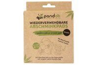 Abschminkpad Bio-BW 10er schw.