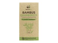 PANDOO Bambus Zahnbürste 4er Pack