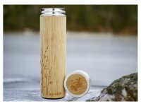 PANDOO Bambus Thermobecher 480ml H24,5cm Ø7cm