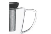 VIVA Teekanne Glas/Edelstahl/Kunststoff/Glas 1l
