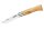 OPINEL Messer No 08 Carbon Griff Buche 8,5cm lange Carbonstahlklinge