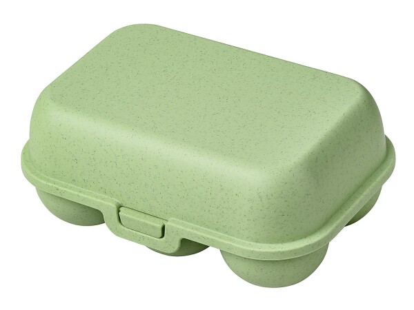 KOZIOL Eierbox Eggs to go mini nature leaf green