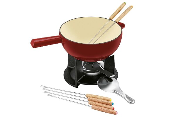 BEKA Käsefondue Set Belledone Guss rot