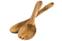 APS Salatbesteck Olivenholz L28cm 2teilig