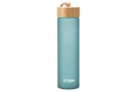 Glas Trinkfl. Soft T. 600ml gr