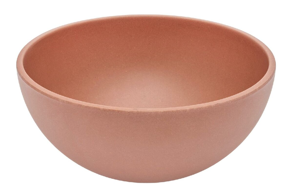 Magu Natur-Design Ciotola Rotonda Rosa – 26 Cm, In Polimero Naturale, Resistente Da -20°C A +70°C, Lavastoviglie, Per Frutta, Insalate, Snack - 2