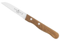 SCHWERTKRONE Gemüsemesser Olivenholz gerade 7,5cm