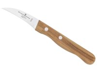 SCHWERTKRONE Gemüsemesser Olivenholz gebogen 5,5 cm