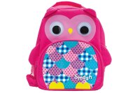 SMASH Kinder Rucksack Owl isoliert 27x23x12cm