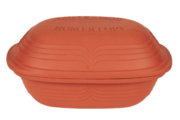 RÖMERTOPF Dampfgar-Bräter Modern Look 4Personen + Kochbuch einfach-natürlich-lecker
