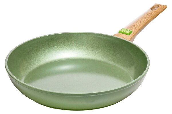 JUST VEGAN Pfanne CeraVegan Aluminium abnehmbarer Griff 28cm