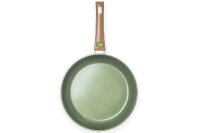 JUST VEGAN Pfanne CeraVegan Aluminium abnehmbarer Griff 28cm