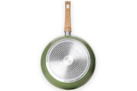 JUST VEGAN Pfanne CeraVegan Aluminium abnehmbarer Griff 28cm