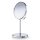 ZELLER PRESENT Kosmetikspiegel auf Fuß Metall mit Vergrößerung 35cm Ø15cm silber