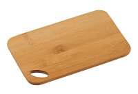 KESPER Schneidbrett Bambus mit Aufhängeloch 30x21x0,8cm