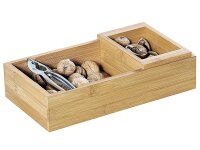 KESPER Schale Bambus FSC mit Nussknacker 30x16x7,5cm