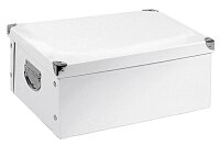Box Pappe wei&szlig; 40x33x17cm
