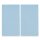 ZELLER PRESENT Herdabdeckplatte Glas 52x30cm klar 2er Satz