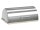 ZELLER PRESENT Brotkasten Bamboo Edelstahl/Gummibaumholz 39,5x28x16cm silber/natur