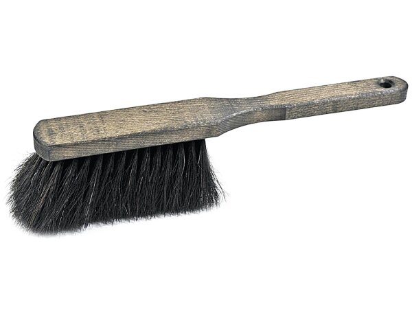 SOREX Handfeger Holz/Roßhaar dunkel gebeizt 28cm