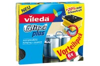 VILEDA Schwamm Glitzi plus Antibac 6er Pack