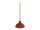 Abflussreiniger 46cm Ø14cm mit Holzstiel