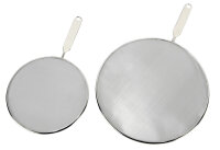 METALTEX Spritzschutzsieb-Set Aluminium/Streckmetall...