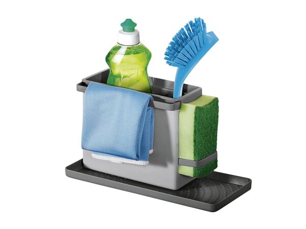 METALTEX Spülbecken-Organizer 24x13x14cm anthrazit
