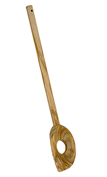 METALTEX Kochlöffel mit Loch Olivenholz 30cm