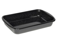 RIESS Vierkantpfanne Profi 33x42x7cm schwarz emailliert
