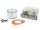 WECK Rundrandglas Tulpe 0,5 l 4er Tray mit Deckel 100mm, Ring und Klammern