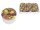 EMSY Schraubdeckelglas bauchig 258ml mit 82mm TO-Deckel Obstdekor 6er Tray