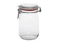 EMSY Drahtbügelglas Bocal 1140 ml mit Ring 65x90mm