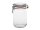 EMSY Drahtbügelglas Bocal 1140 ml mit Ring 65x90mm