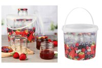 10 Gl&auml;ser 210ml mD. i.Eimer