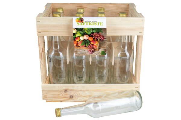 Saftkiste m.12Gradhalsfl.700ml